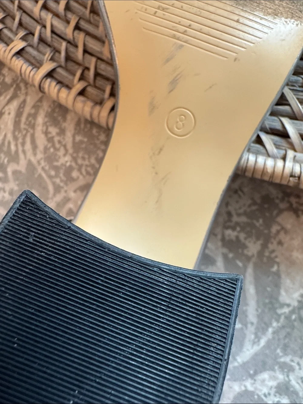 Alisabet Lang sleek metallic